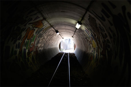 train tunnel