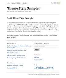 click to see the Thesis 1-column layout sample in full size Thesis 1-column layout thumbnail