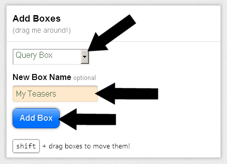 Creating a Query Box in the Thesis 2.0 Skin Editor