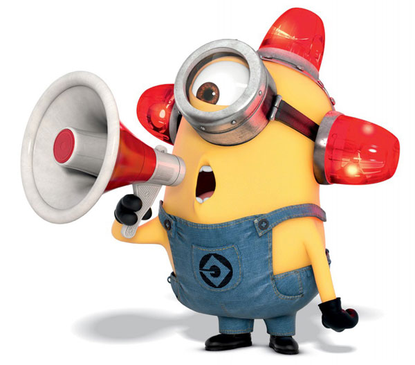 Minion with alarm