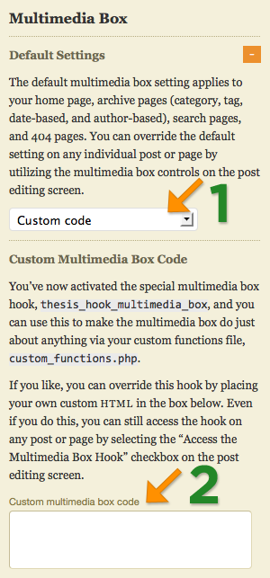 Thesis two multimedia boxes