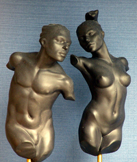 naked statues