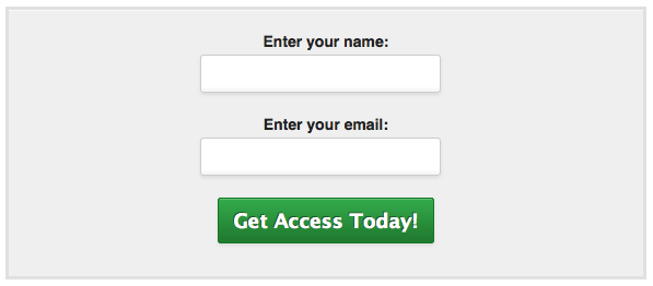 MailChimp Email Signup Form 7