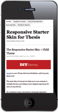 diythemes install thesis