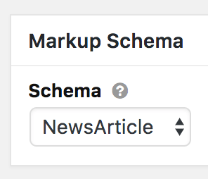 Thesis Schema selector