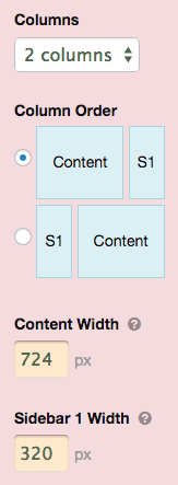 Effectus column options