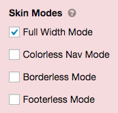 Effectus layout modes