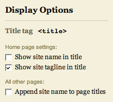 title tag constructor