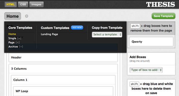 Thesis 2.0 Template Editor