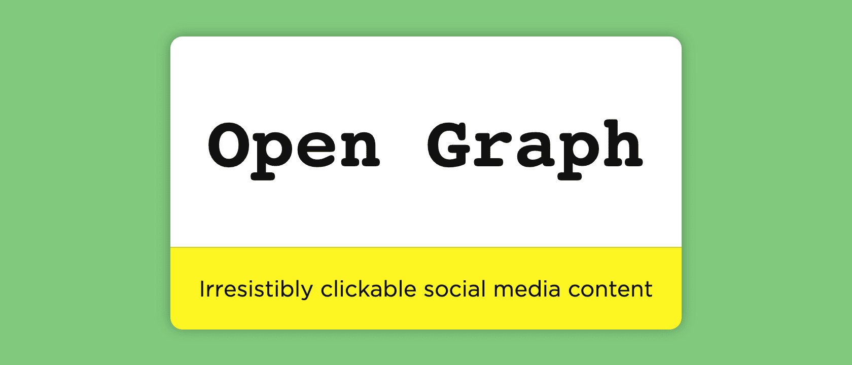 Open Graph Box for Thesis